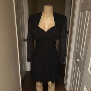 Sexy vintage Black short Dress